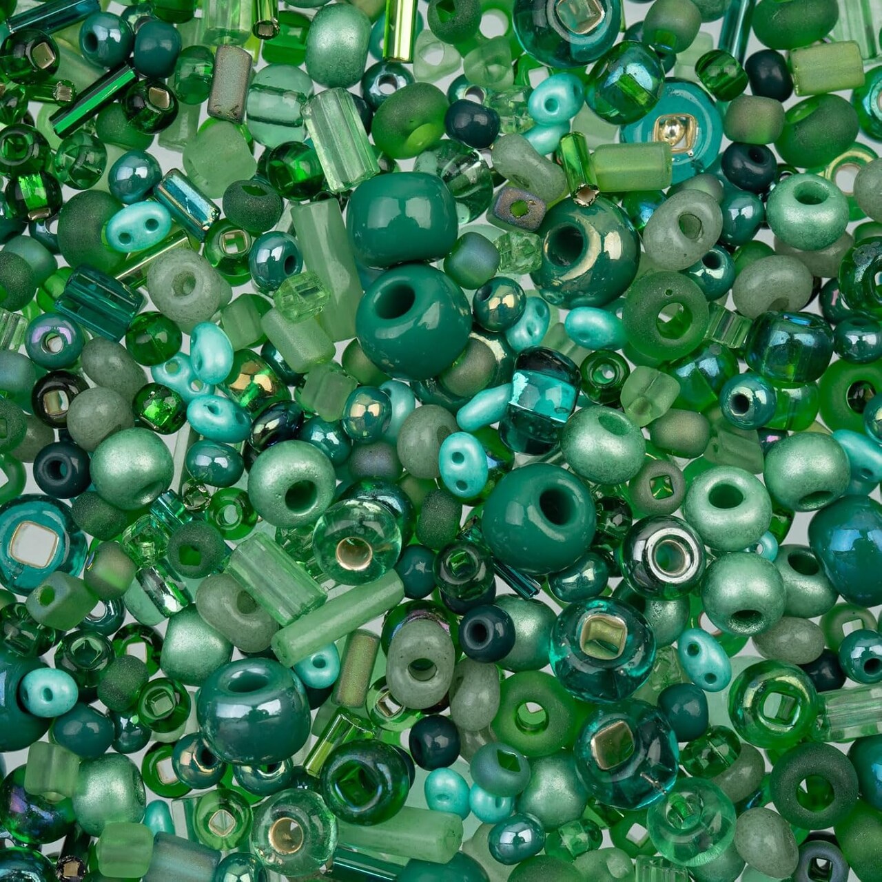 John Bead 50g Assorted Bead Bar Bag Mixed Czech Glass Seed Beads